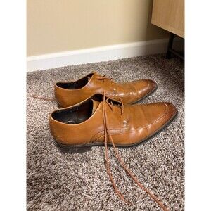 Kenneth Cole New York Men’s Leather Dress Shoes Size 12 Brown